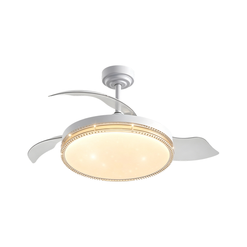 স্টারি স্কাই এক্রাইলিক LED সিলিং ফ্যান লাইট