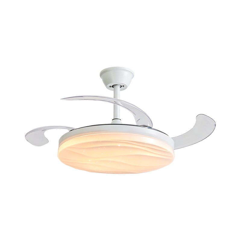 স্টারি স্কাই এক্রাইলিক LED সিলিং ফ্যান লাইট